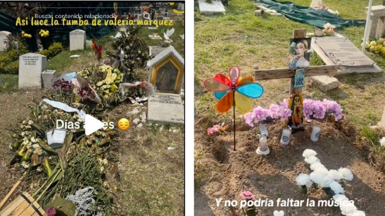 Tumba de la influencer Valeria Márquez es vandalizada tras su feminicidio en Jalisco