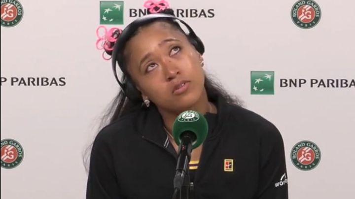 Drama puro: Naomi Osaka llora tras perder en la primera ronda del Abierto de Francia