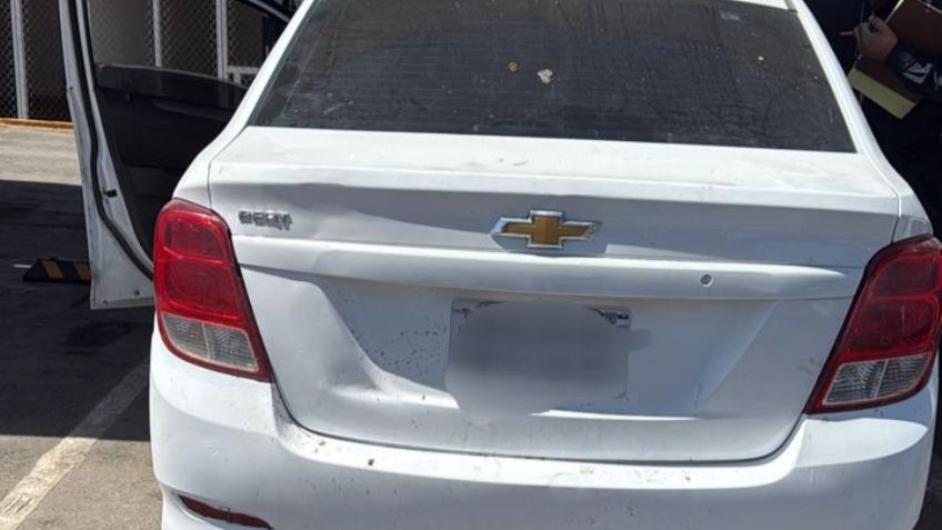 Autoridades aseguran patrulla 'pirata' que circulaba en Hermosillo; no hay detenidos