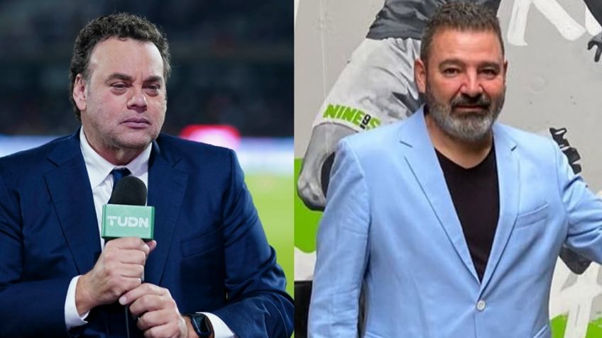 "Tu pu... mad...": David Faitelson se pelea en partido América vs Toluca con Odín Ciani