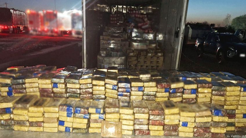 Cae miembro del Cártel del Pacífico con 700 kg de cocaína ocultos en café en Sonora
