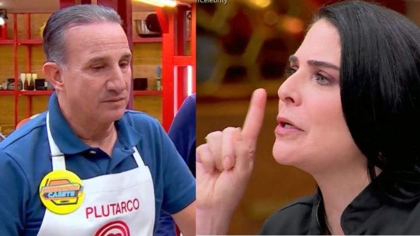 Plutarco Haza hace fuertes declaraciones de chef Zahie Téllez en ‘MasterChef Celebrity’