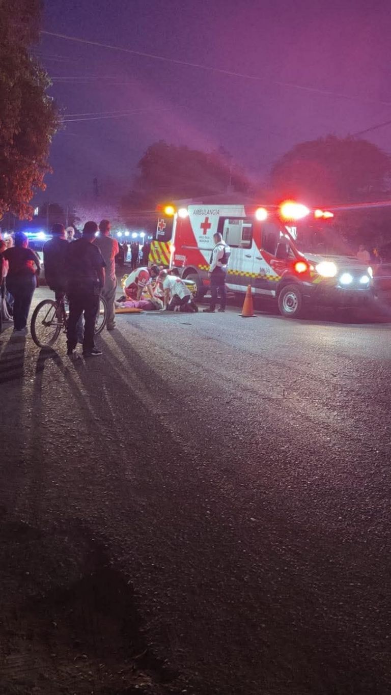 Atropellan a joven en Ciudad Obregón. Foto: Facebook
