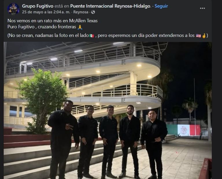 Última publicación del grupo 