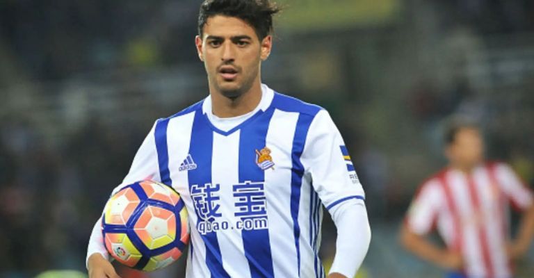 Con la Real Sociedad fue un auténtico ídolo