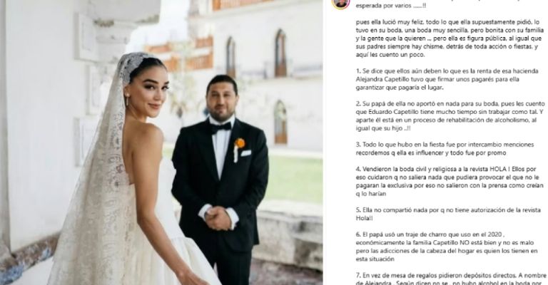 Eduardo Capetillo estaría en quiebra por adicciones al alcohol y así afectaría la boda de su hija