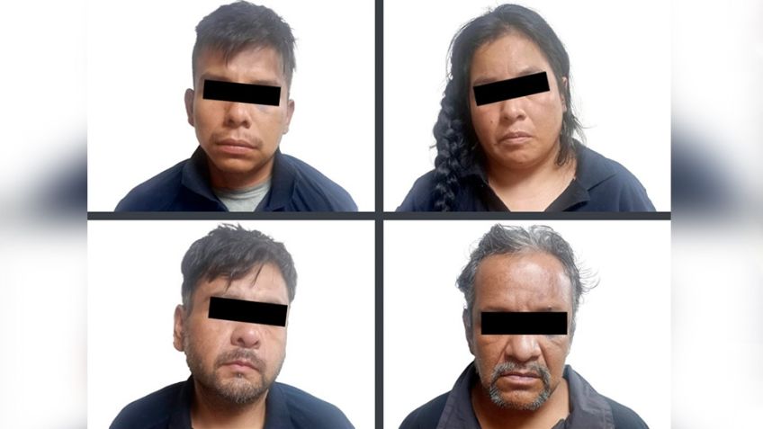 Caen cuatro integrantes del CJNG en Edomex; eran buscados por asesinato de motociclista