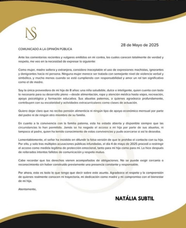 Comunicado de prensa 