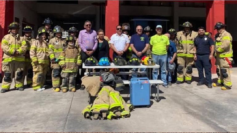 Bomberos voluntarios de Empalme listos para los incendios forestales