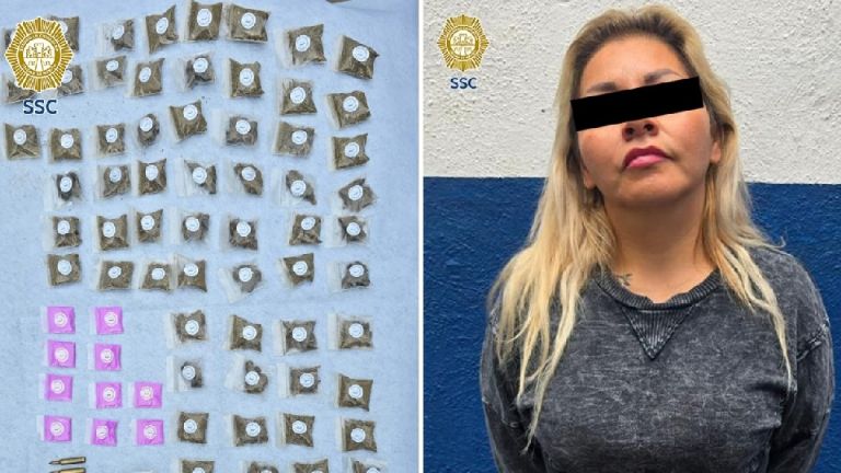 Arrestan a 'La Ticho', exesposa de 'El Chori', por presunto narcomenudeo en CDMX