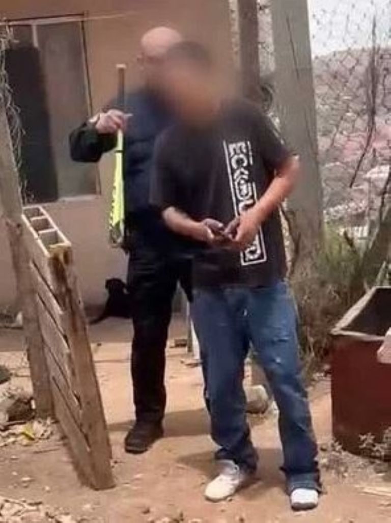 El que fue agredido dentro de su propia casa