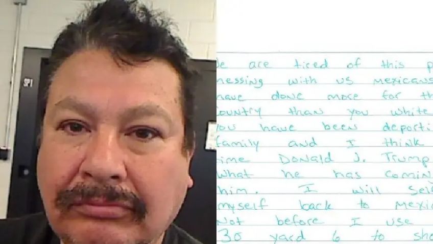 ICE arresta a migrante mexicano por amenazar de muerte al presidente Donald Trump