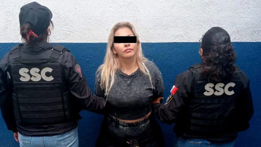 Arrestan a 'La Ticho', exesposa de 'El Chori', por presunto narcomenudeo en CDMX