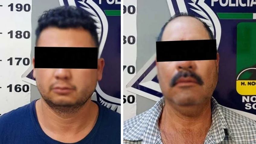 Detienen a dos vecinos de Nogales por golpiza a presunto ladrón; lo agredieron con bates
