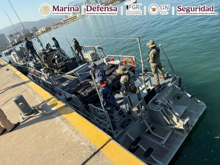 Localizan 1.5 toneladas de cocaína en costas de Jalisco. Foto: Internet