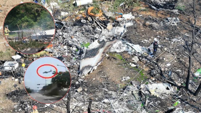 Corea del Sur: Se estrella avión en zona montañosa con cuatro personas a bordo