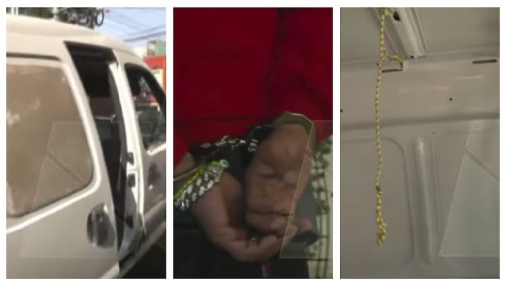 CDMX: Una mujer fue liberada tras pedir auxilio desde el interior de una camioneta