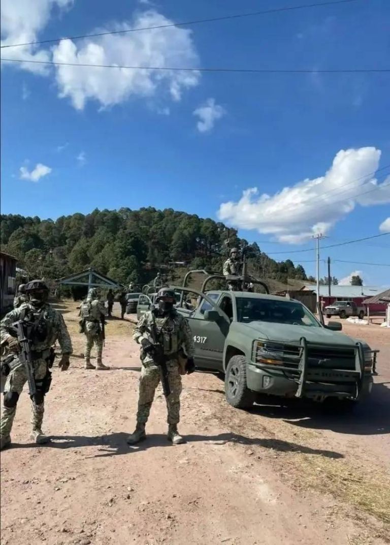 Elementos del Ejército Mexicano