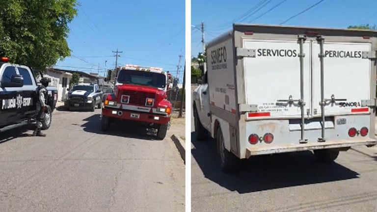 Cuerpos de emergencia y servicios periciales en el lugar de los hechos