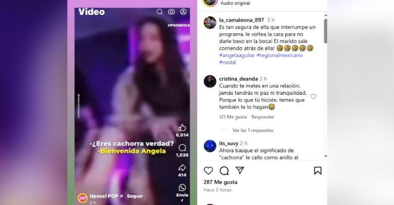 Ángela Aguilar haría tremenda escena de celos a Christian Nodal en entrevista