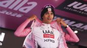 Foto ilustrativa de la nota titulada Del Toro sigue imbatible: Resiste la montaña y mantiene la maglia rosa del Giro