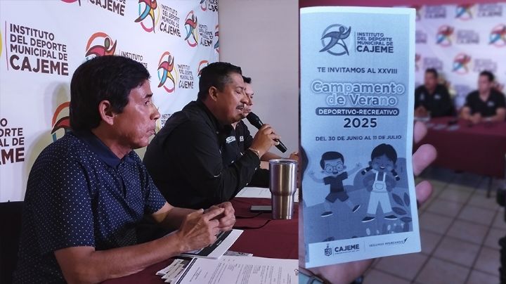 Esperan participación de 300 niñas y niños en campamento de verano de Cajeme