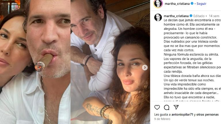 Martha Cristiana confirmó su relación con un primo