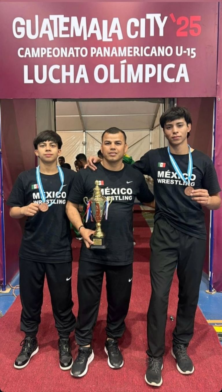 Adrián Prado y Miguel Emmanuel Valenzuela, conquistaron preseas de bronce en el Campeonato Panamericano U15
