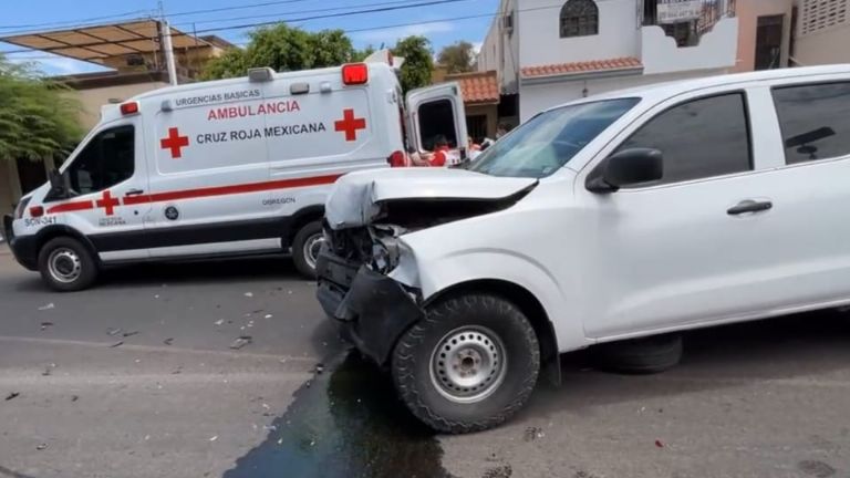 Choque en Ciudad Obregón deja tres personas lesionadas