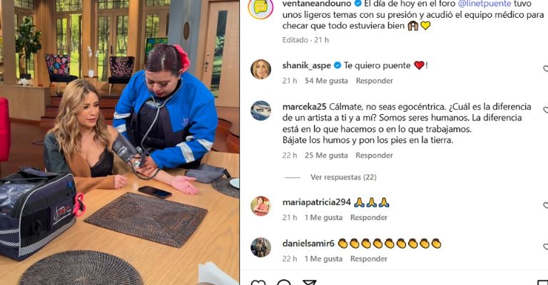 Linet Puente atraviesa fuerte crisis de salud en Ventaneando tras confesar que perdió el habla