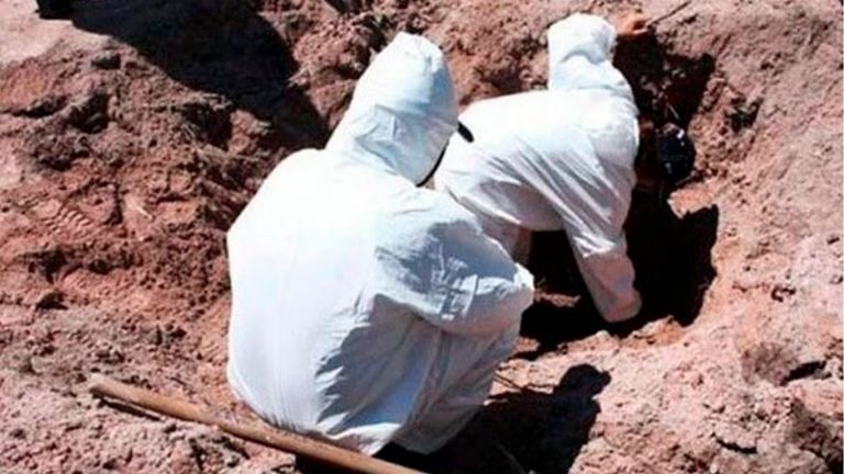 El hallazgo de los cuerpos se dio tras una carpeta de investigación por la búsqueda de dos hombres desaparecidos