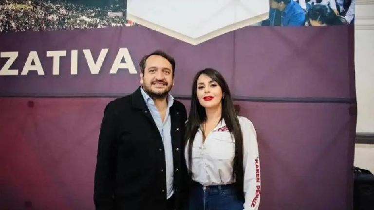 Karen Pérez militante de Morena es criticada en redes tras mitin con hijo de AMLO