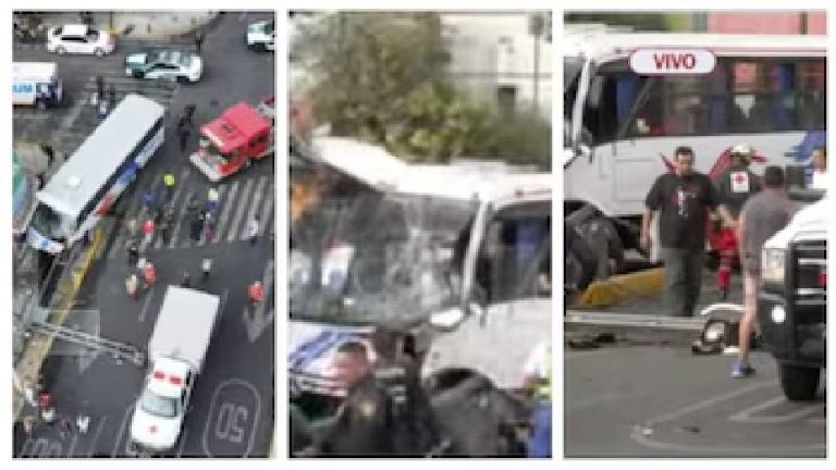 Mujer pierde la vida tras ser arrollada por autobús en la CDMX hay dos más heridos