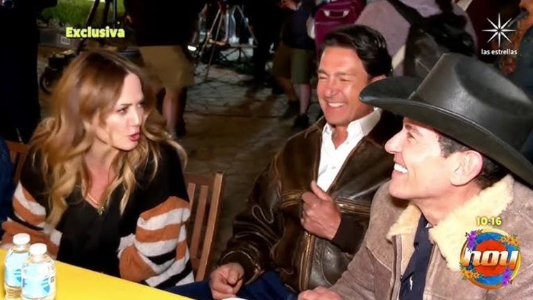 Andrea Legarreta grabó escenas íntimas en su nueva telenovela