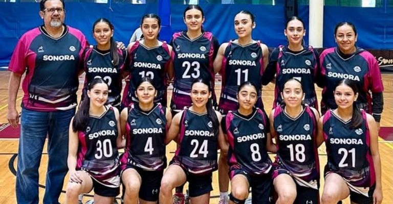 La selección de Sonora tiene una sólida presentación en el Macro Regional de baloncesto y consigue cuatro boletos al nacional