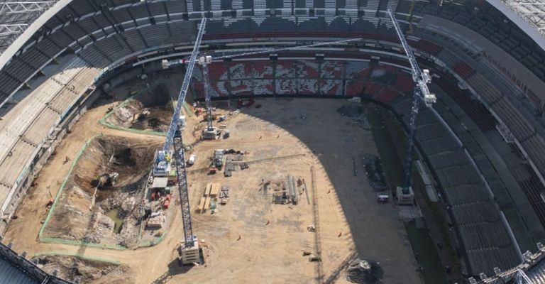 Los trabajos en el inmueble llevan varios meses
