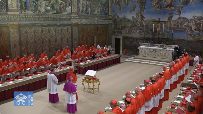 Cardenales, listos en la Capilla Sixtina para iniciar el cónclave: ¿Quién será el nuevo Papa?