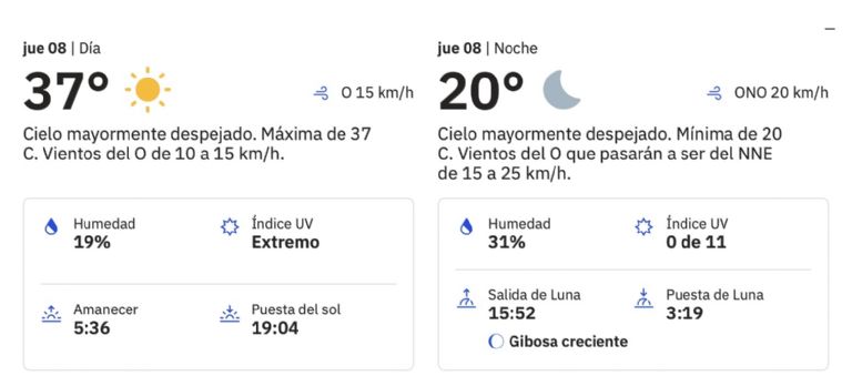 Clima en Hermosillo para HOY jueves 8 de mayo. Foto: CONAGUA
