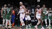 Foto ilustrativa de la nota titulada Celtics, en problemas, visitan a los Knicks obligados a ganar el Juego 3