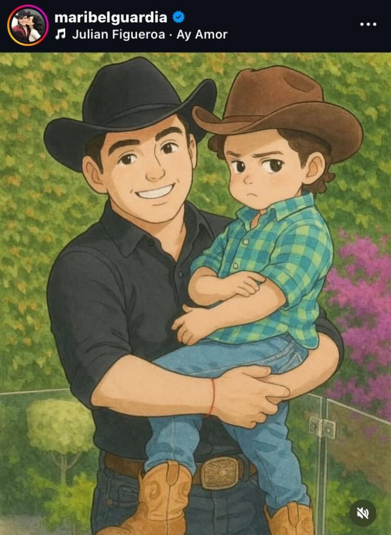 Maribel Guardia suele publicar imágenes tanto de su hijo como de su nieto 