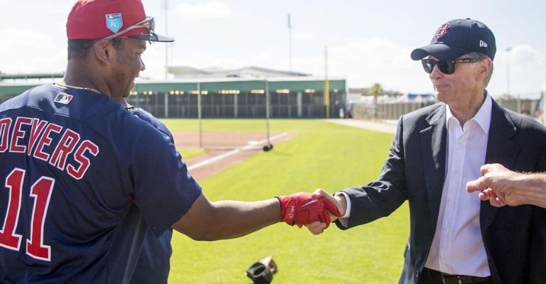 Devers sostuvo una plática con el dueño del equipo
