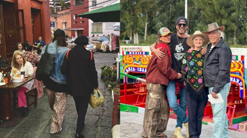 ¡Ya convive con los suegros! Galilea Montijo recibe a los papás de Isaac Moreno en México