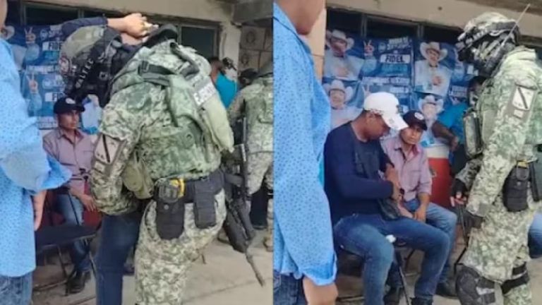 Militares catearon domicilio de candidato panista