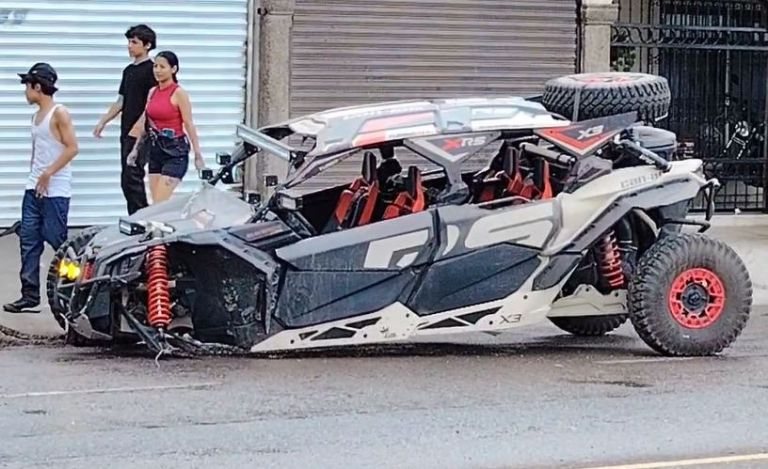 Se cree que la lluvia pudo ser un factor del accidente