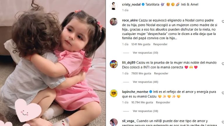 Mamá de Nodal presumió video de Inti