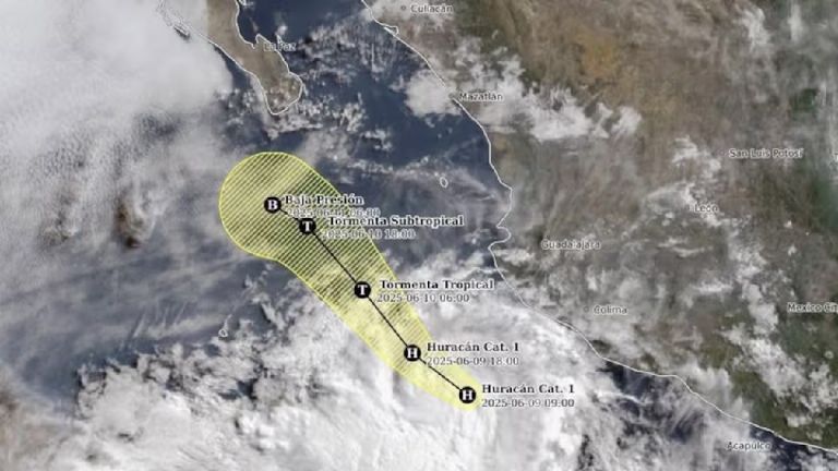Posible formación de nuevo ciclón en el Pacífico y pronósticos de lluvia para Sonora