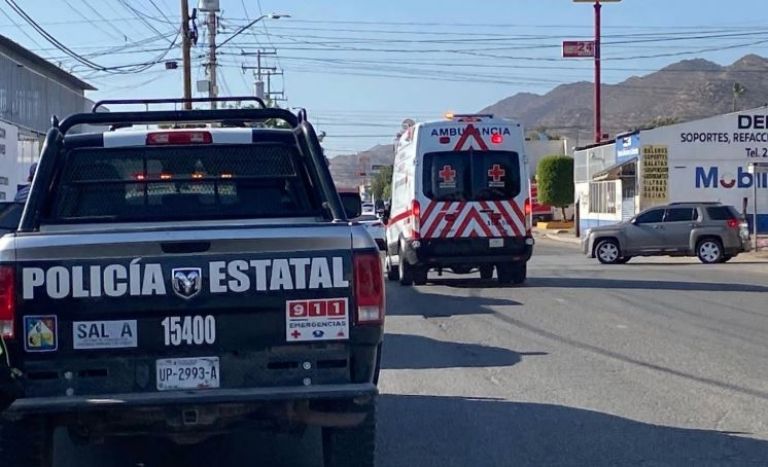 El joven lesionado fue llevado de urgencia a un hospital