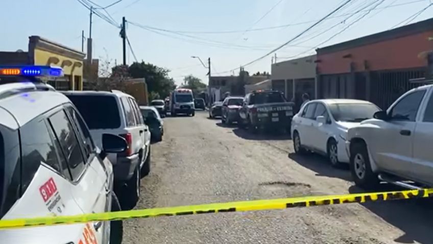 Dos muertos y un herido deja agresión armada en la colonia Jacinto López, de Hermosillo