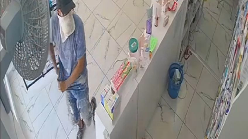 Empleada de farmacia enfrenta violento asalto con un palo de escoba en Mazatlán