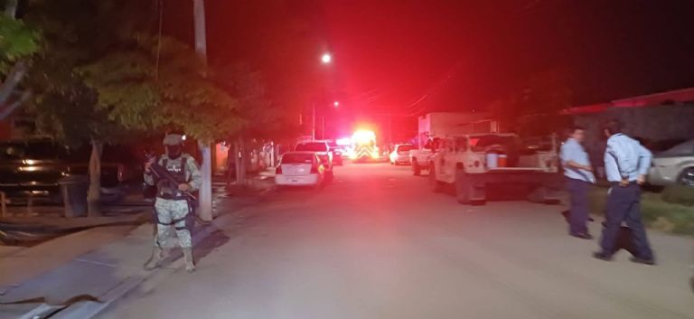 Esta nueva balacera causó pánico entre los vecinos de la Ampliación Alameda, en Ciudad Obregón. Foto: Facebook